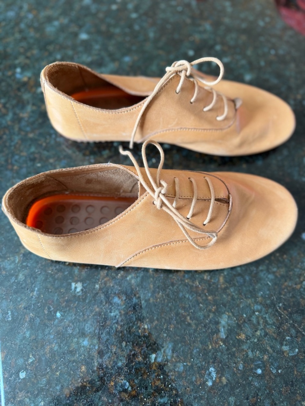 Anothersole Women's Leather Lace-Up Oxfords - Picture 3 of 12